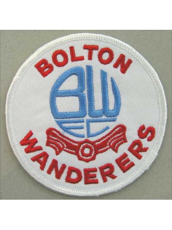 BOLTON WANDERERS FOOTBALL CLUB SOCCER EMBROIDERED PATCH #01